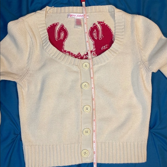 VTG RARE Lobster Betsey Johnson Sweater - Picture 13 of 14